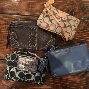 Coach Wristlet-Clutch  Bundle / Lot